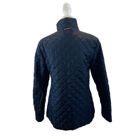 Tommy Hilfiger Ladies All Weather 3 in 1 Jacket Navy and Red Size Small - Picture 6 of 13